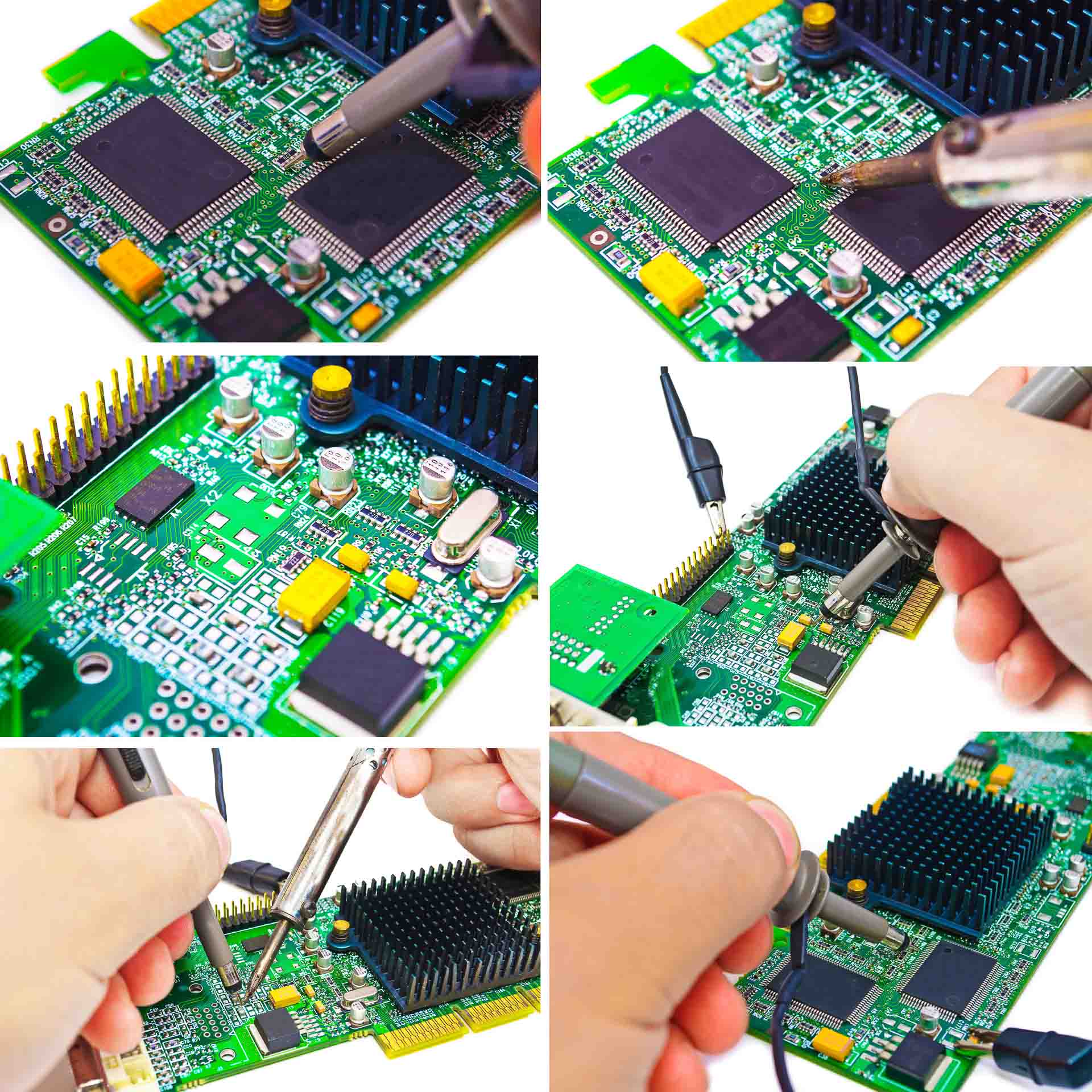 assembly-stages-pcb-small Assembly of circuit boards with smt parts