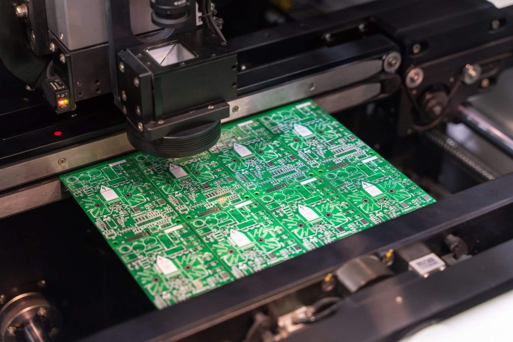 Bare Board SMT load PCB loaded into SMT machine